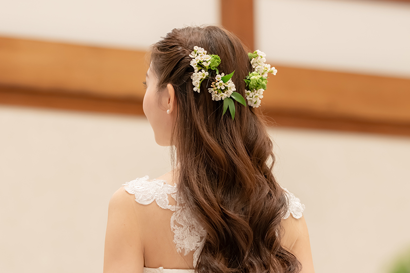 ドレス洋髪（¥30,000〜）
