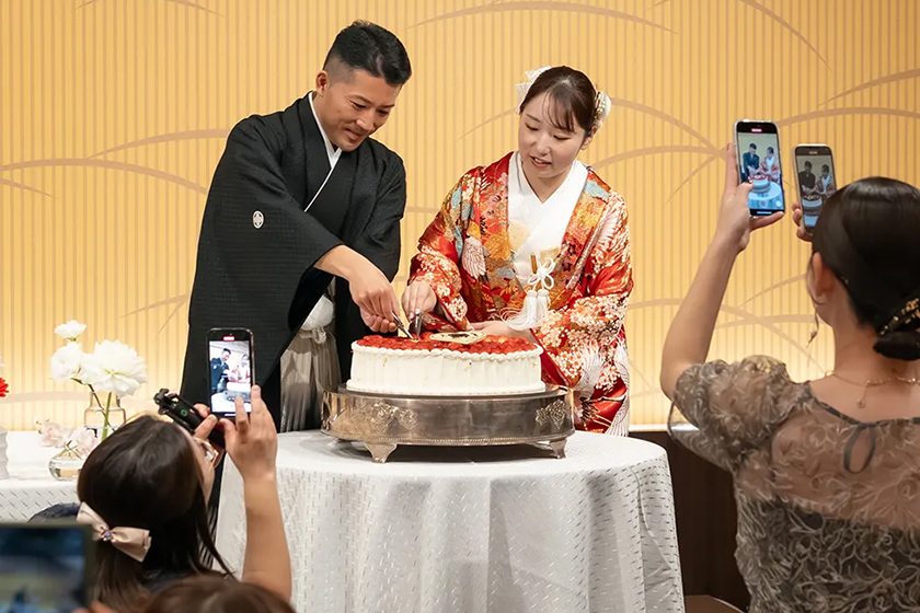 ウェディングケーキテーブル